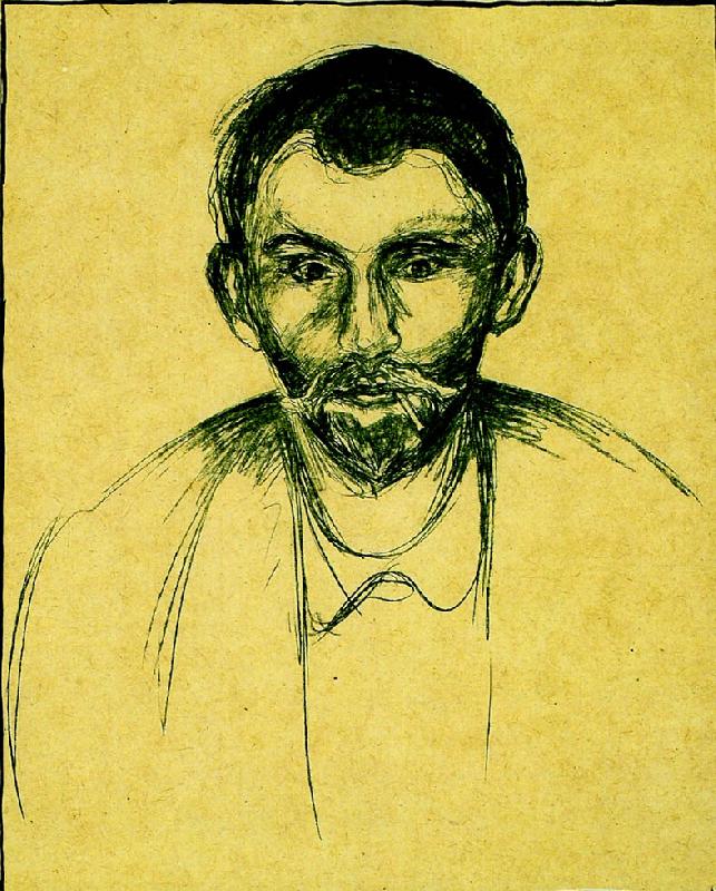 Edvard Munch stanislaw przybyszewski oil painting image